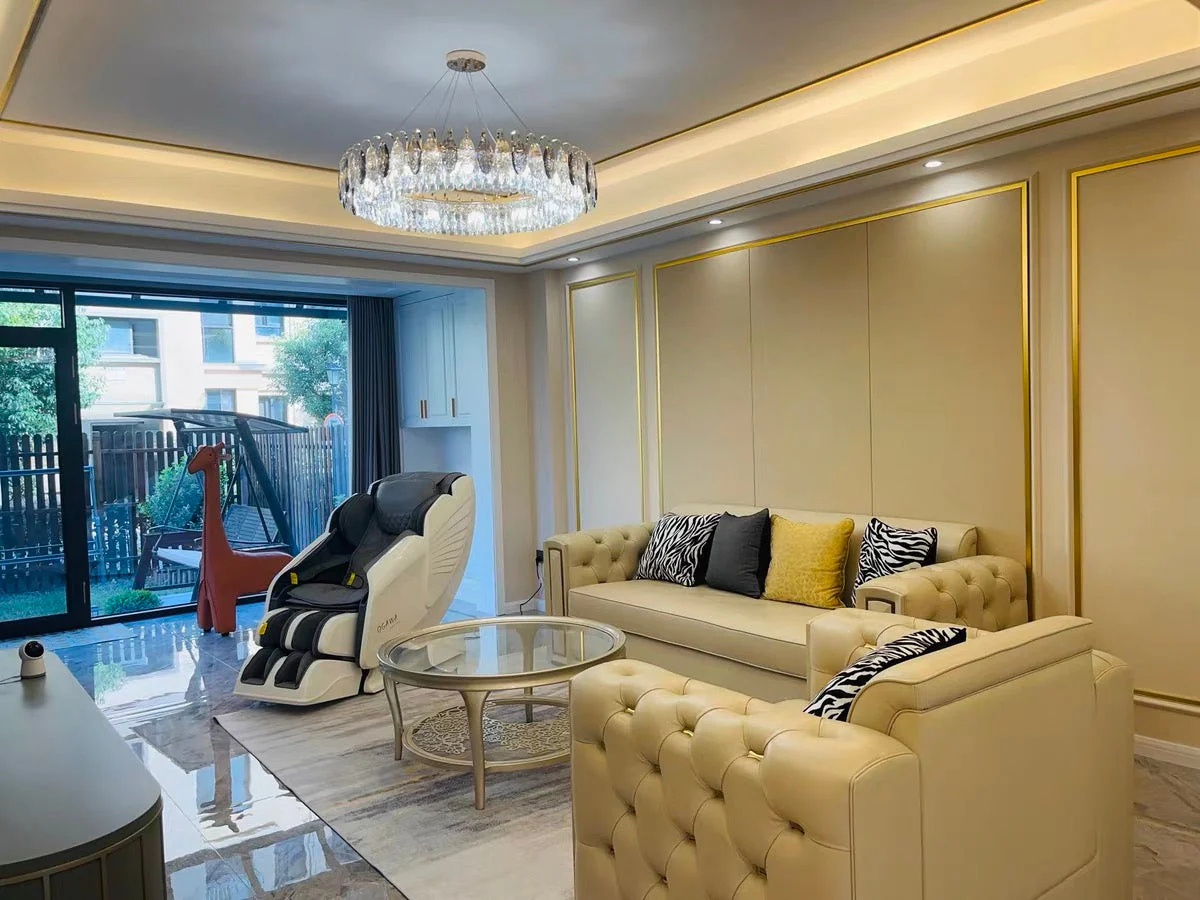 Luxurious K9 Crystal Chandelier Modern Ceiling Light Fixtures Set for Living Room/Dining Room - Image 13