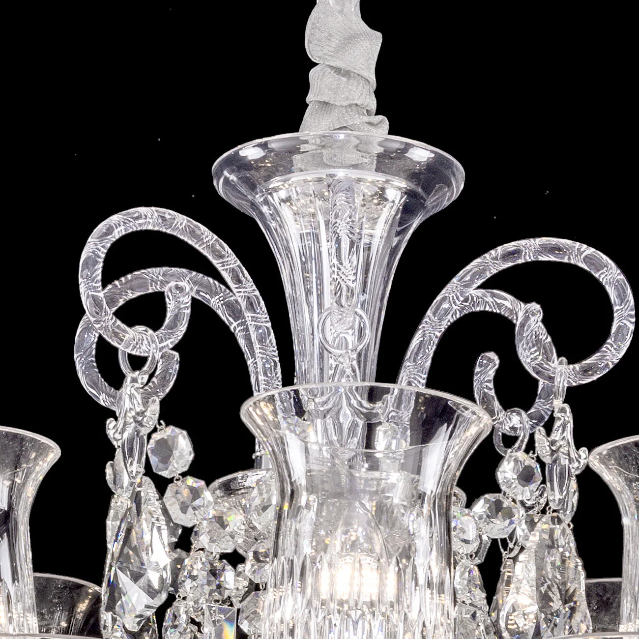 16 lights New Baccarat crystal chandelier - Image 3