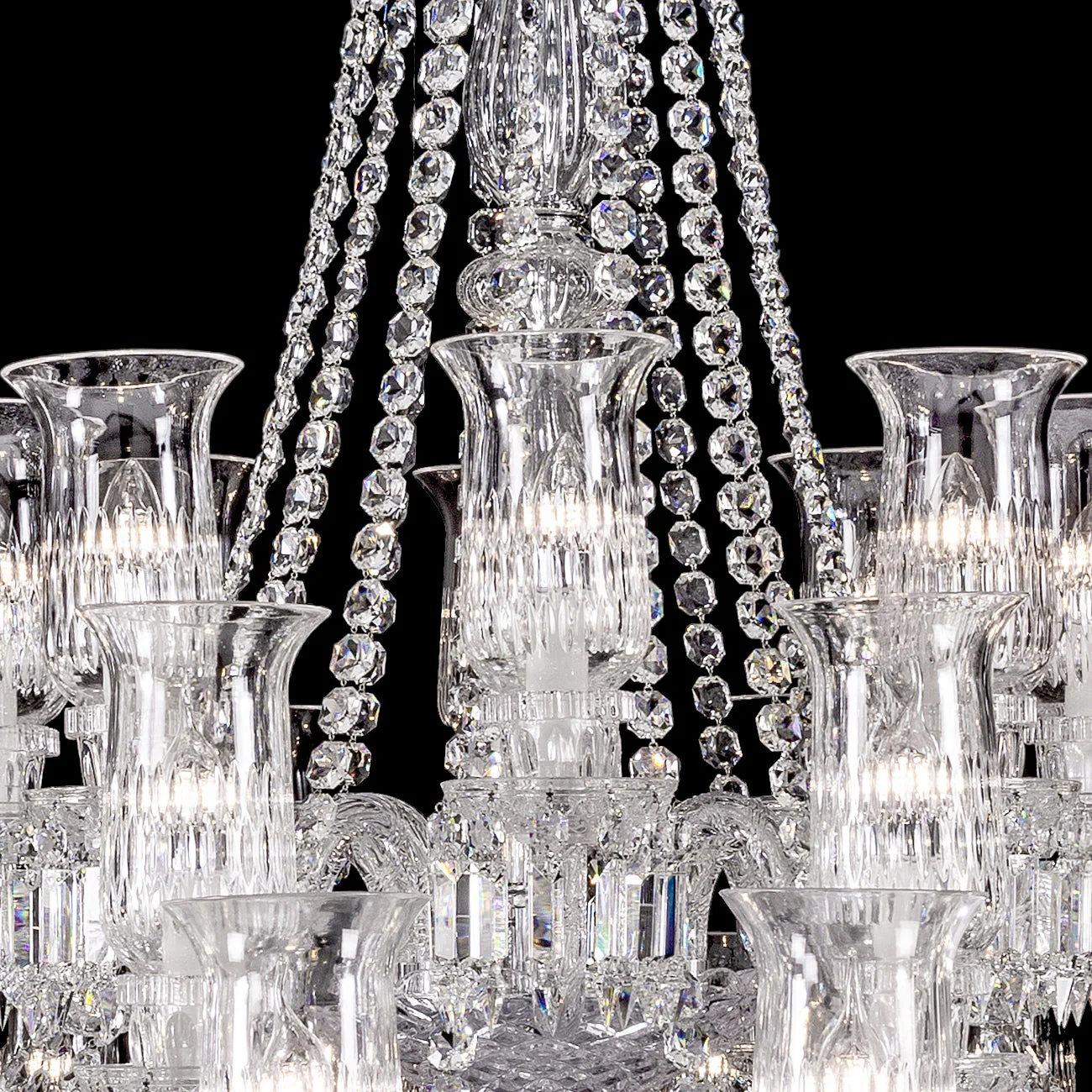 16 lights New Baccarat crystal chandelier - Image 6