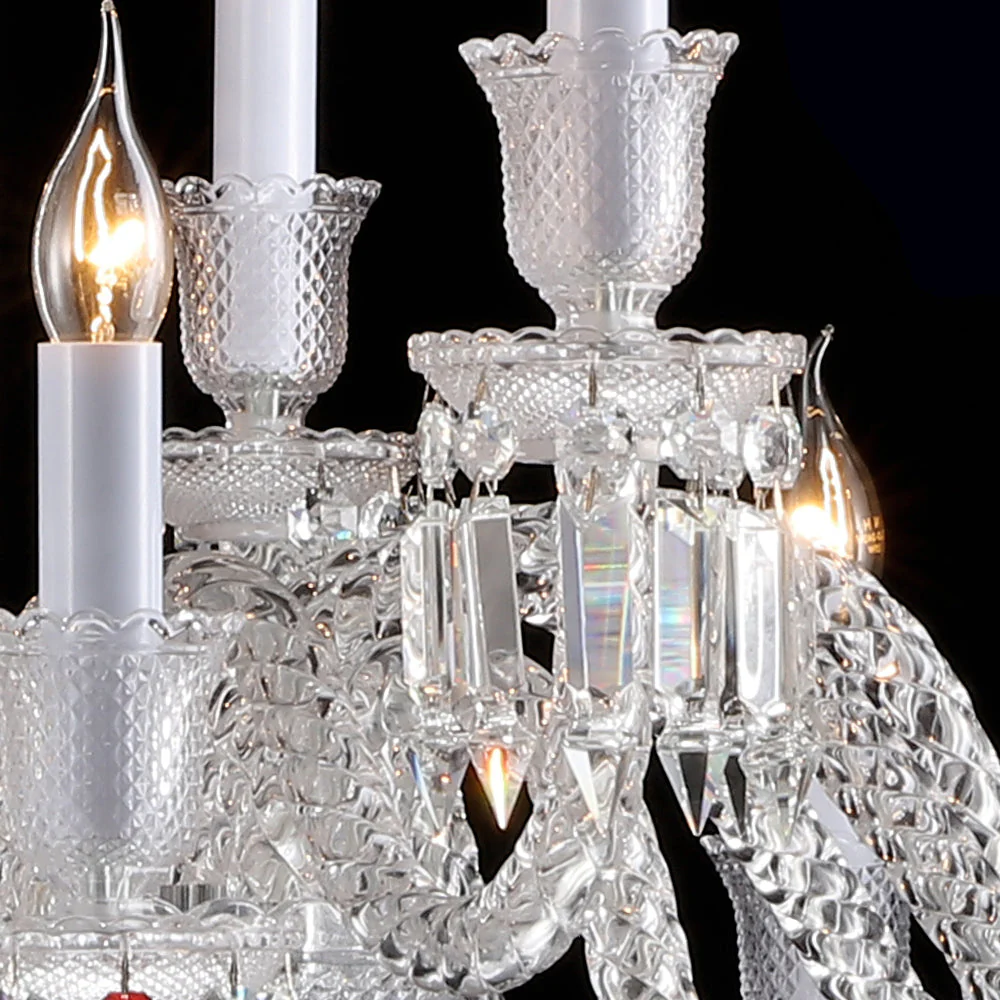 16 Lights Oval Bacara Crystal Lighting for Dining Room - Image 4