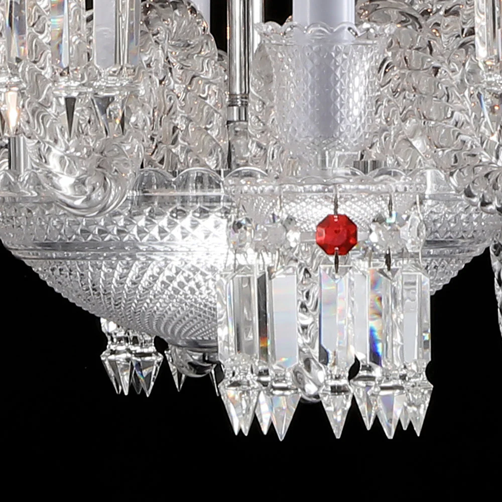 16 Lights Oval Bacara Crystal Lighting for Dining Room - Image 5