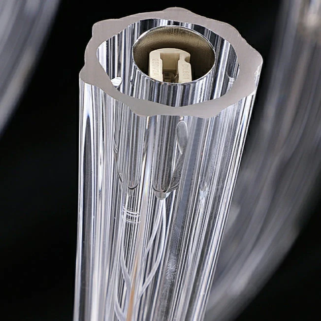 Fashion 12/ 16/ 32 Lights Glass Chandelier Classic Candle Style Ceiling Light Fixture For Living/ Dining Room Decoration - Image 12