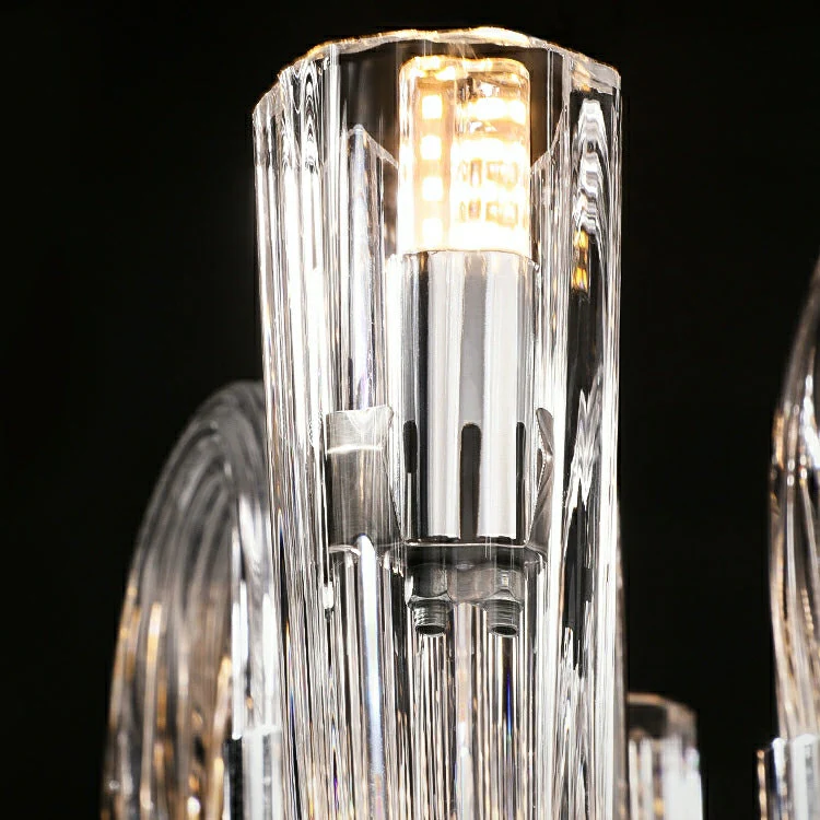 Fashion 12/ 16/ 32 Lights Glass Chandelier Classic Candle Style Ceiling Light Fixture For Living/ Dining Room Decoration - Image 14