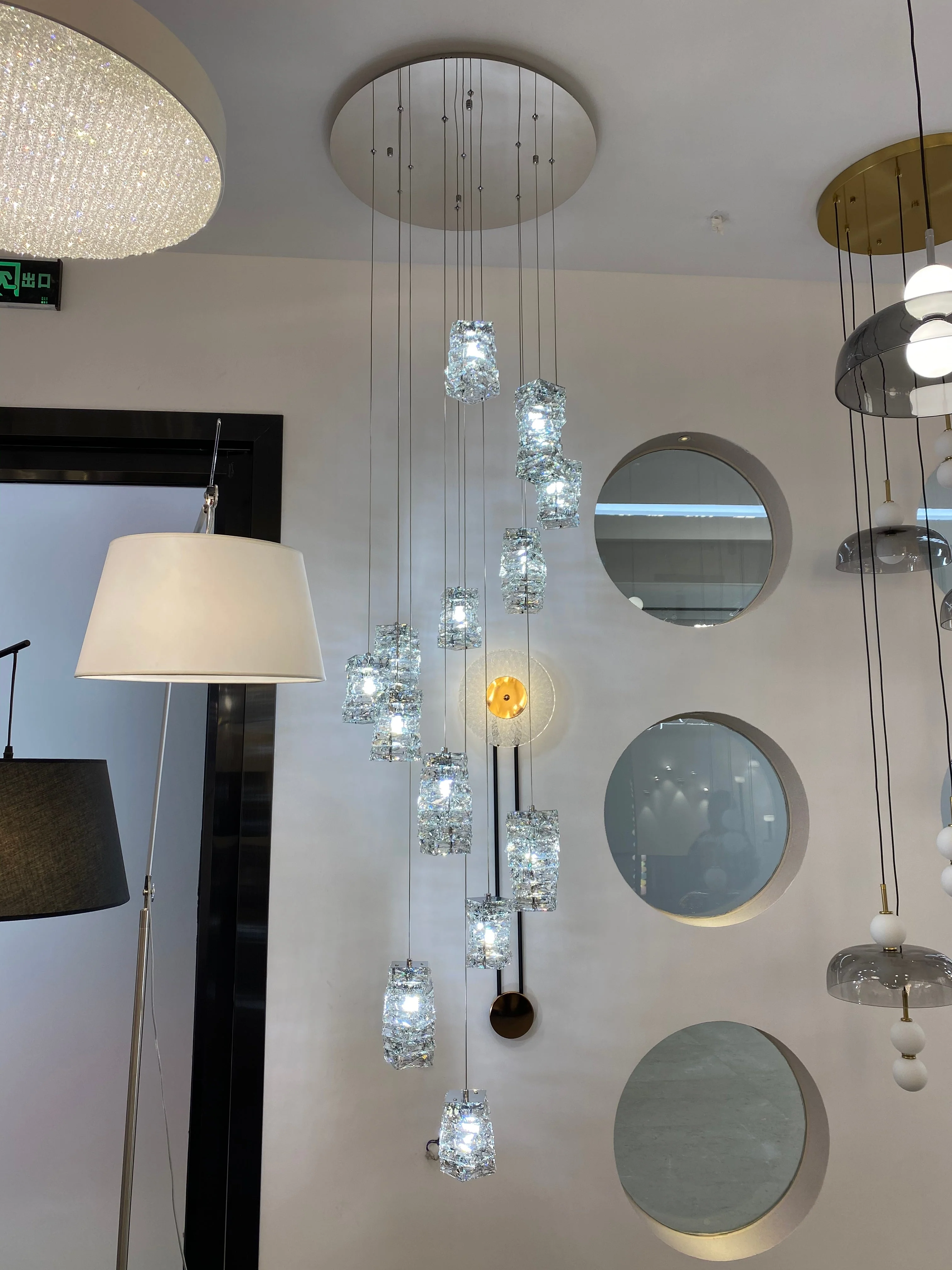 New Arrival Modern Crystal Chandelier for Staircase - Image 3