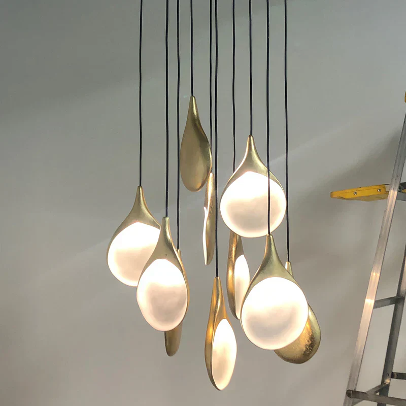 Aesthetic Minimalism  Contemporary Chandelier - Image 8