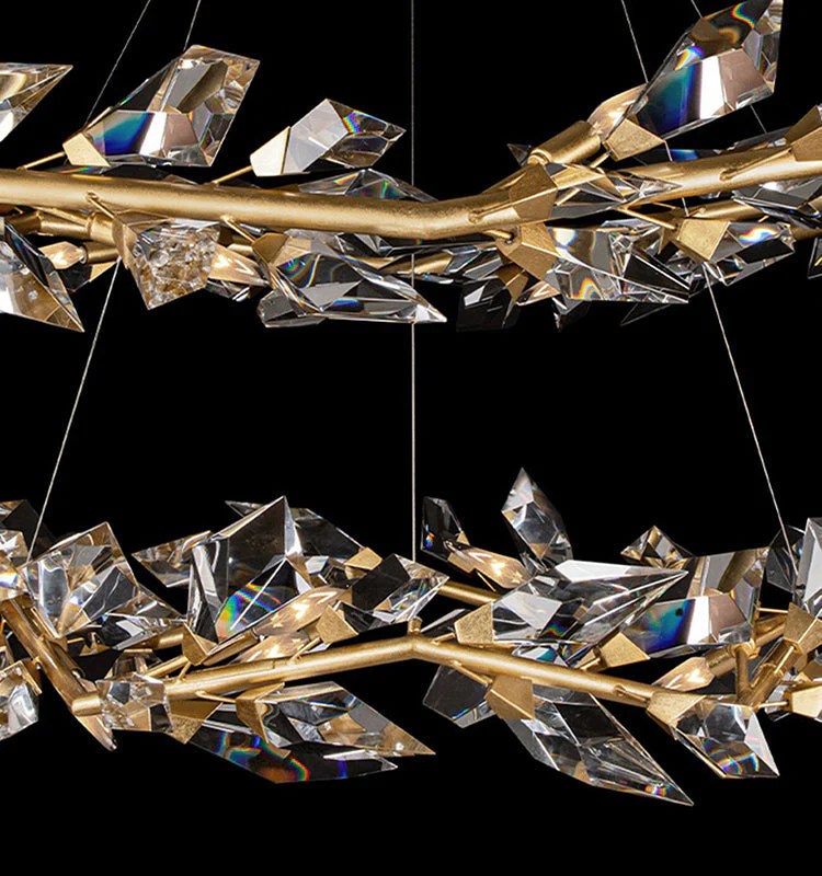 Addison 55" Round Crystal Chandelier - Image 3