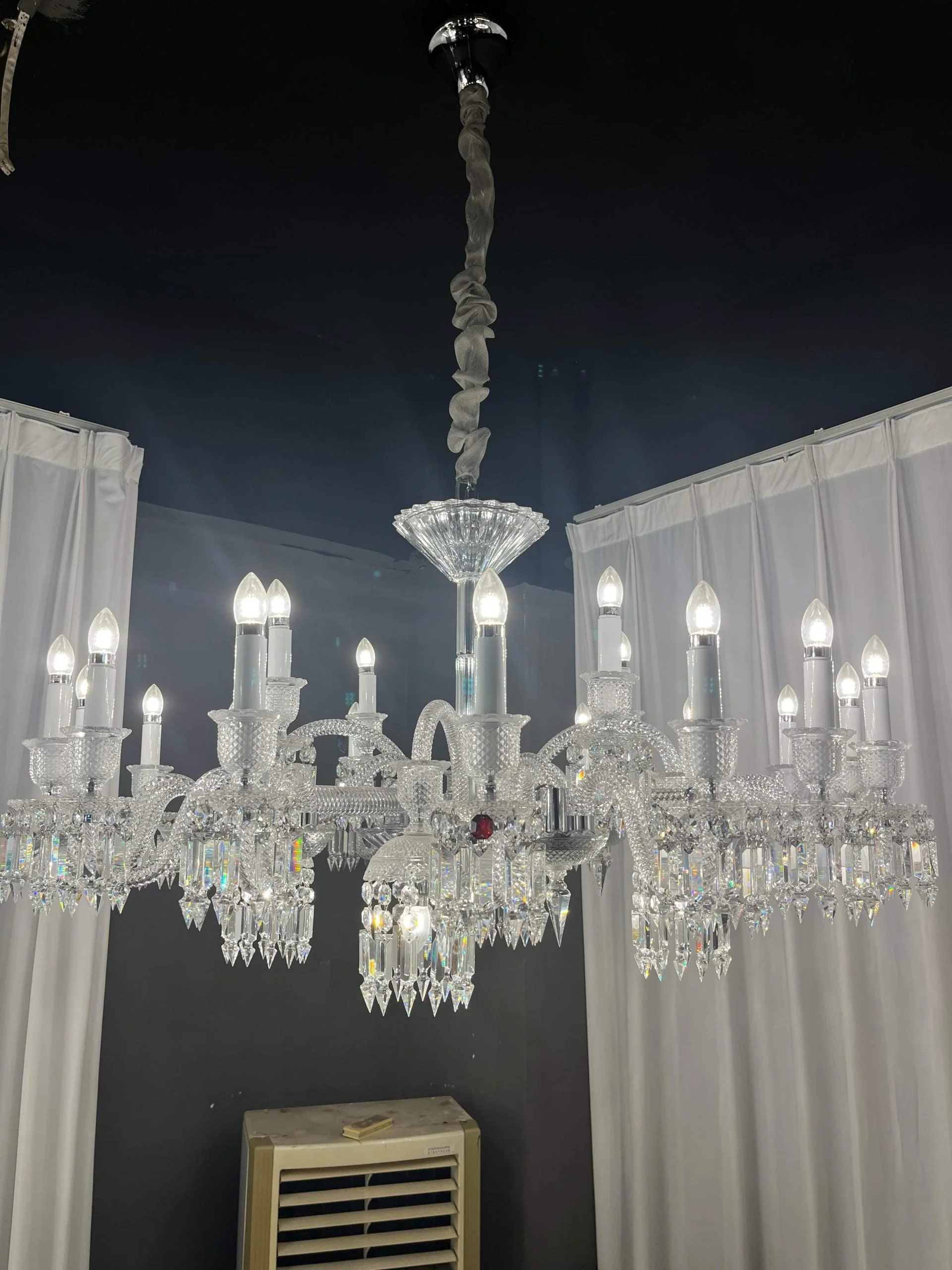24 Lights Baccarat Paris Chandelier - Image 5