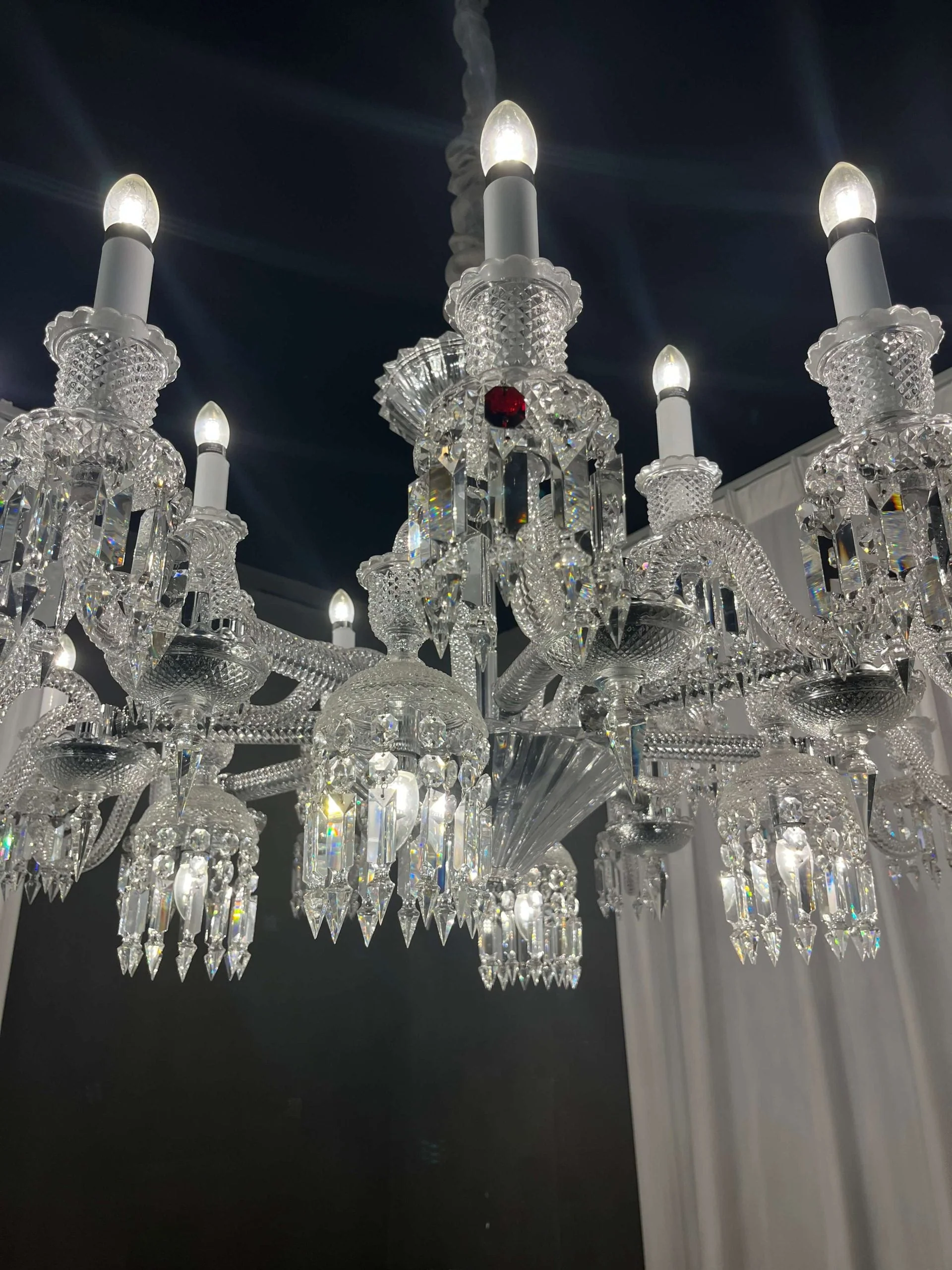 24 Lights Baccarat Paris Chandelier - Image 6