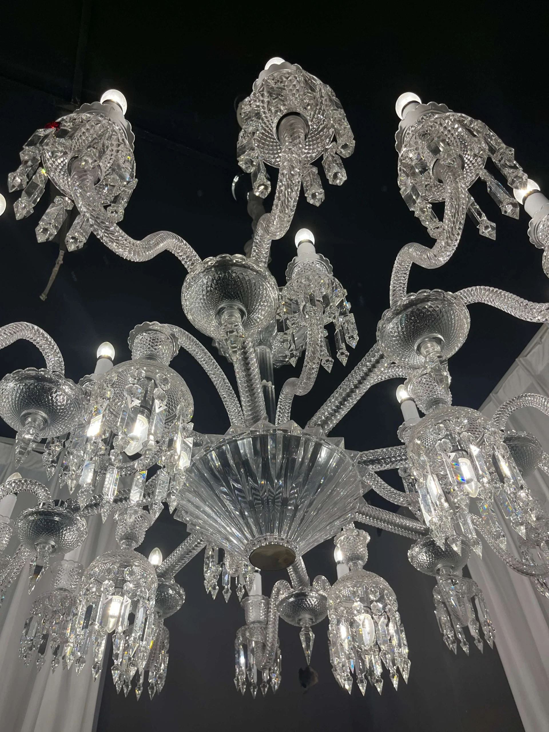 24 Lights Baccarat Paris Chandelier - Image 7