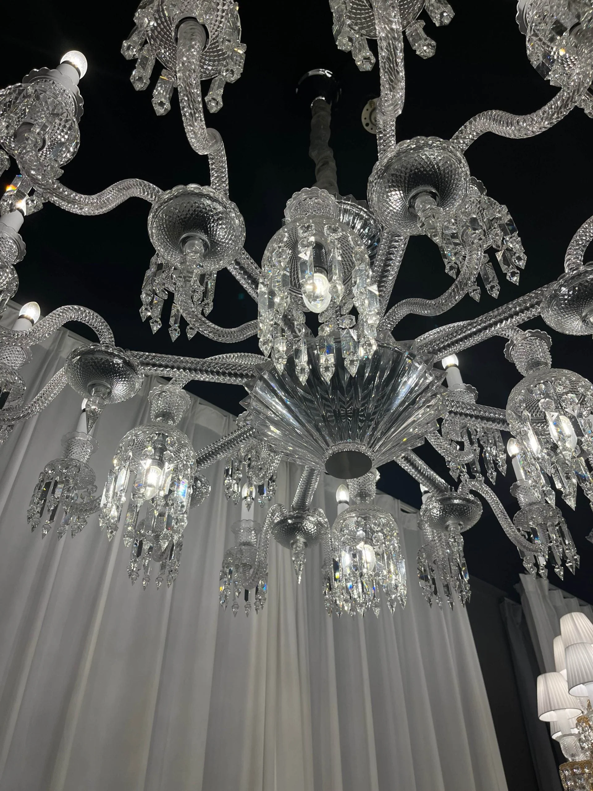 24 Lights Baccarat Paris Chandelier - Image 9