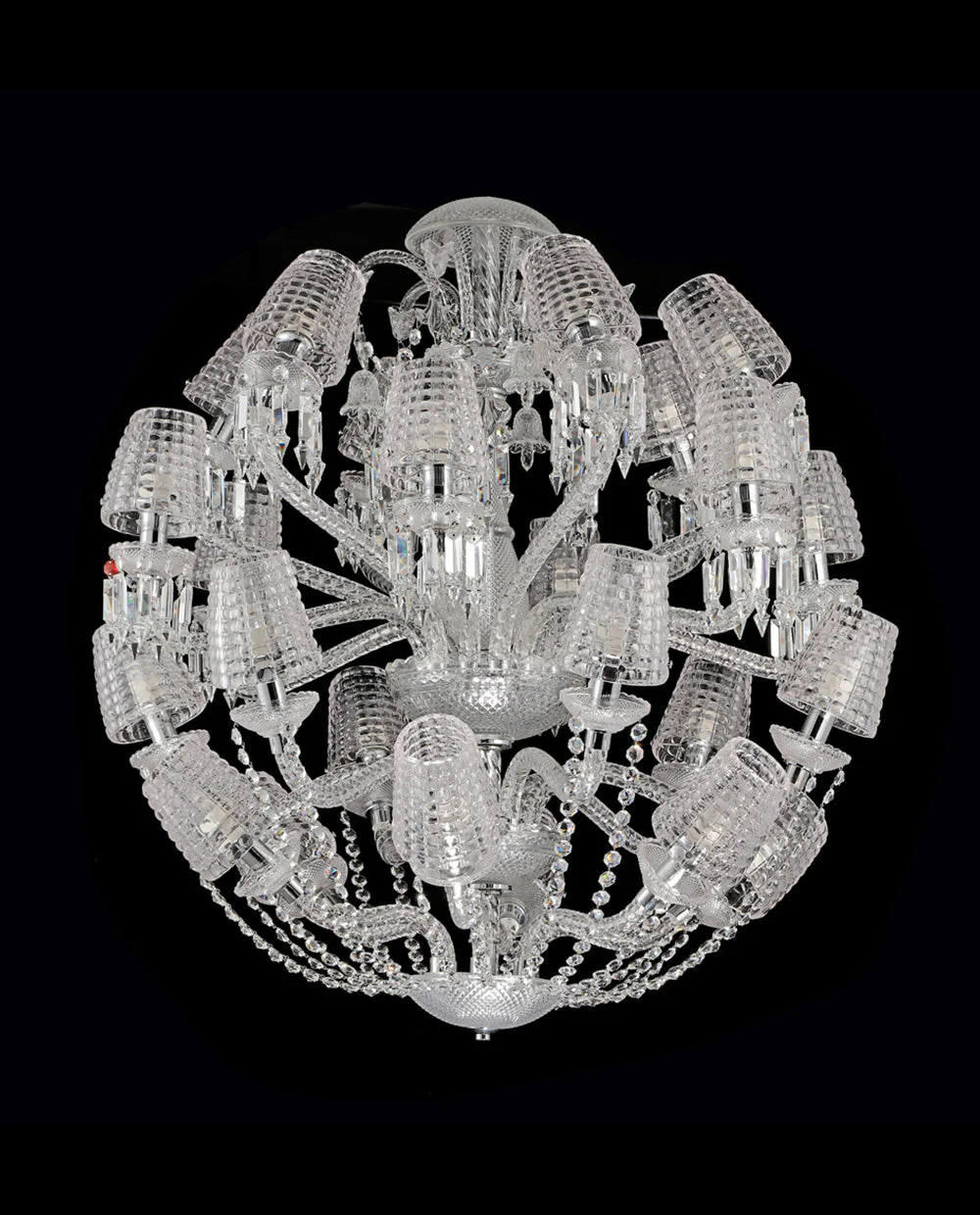 24 Lights Ball Shape Bacara Crystal Lighting