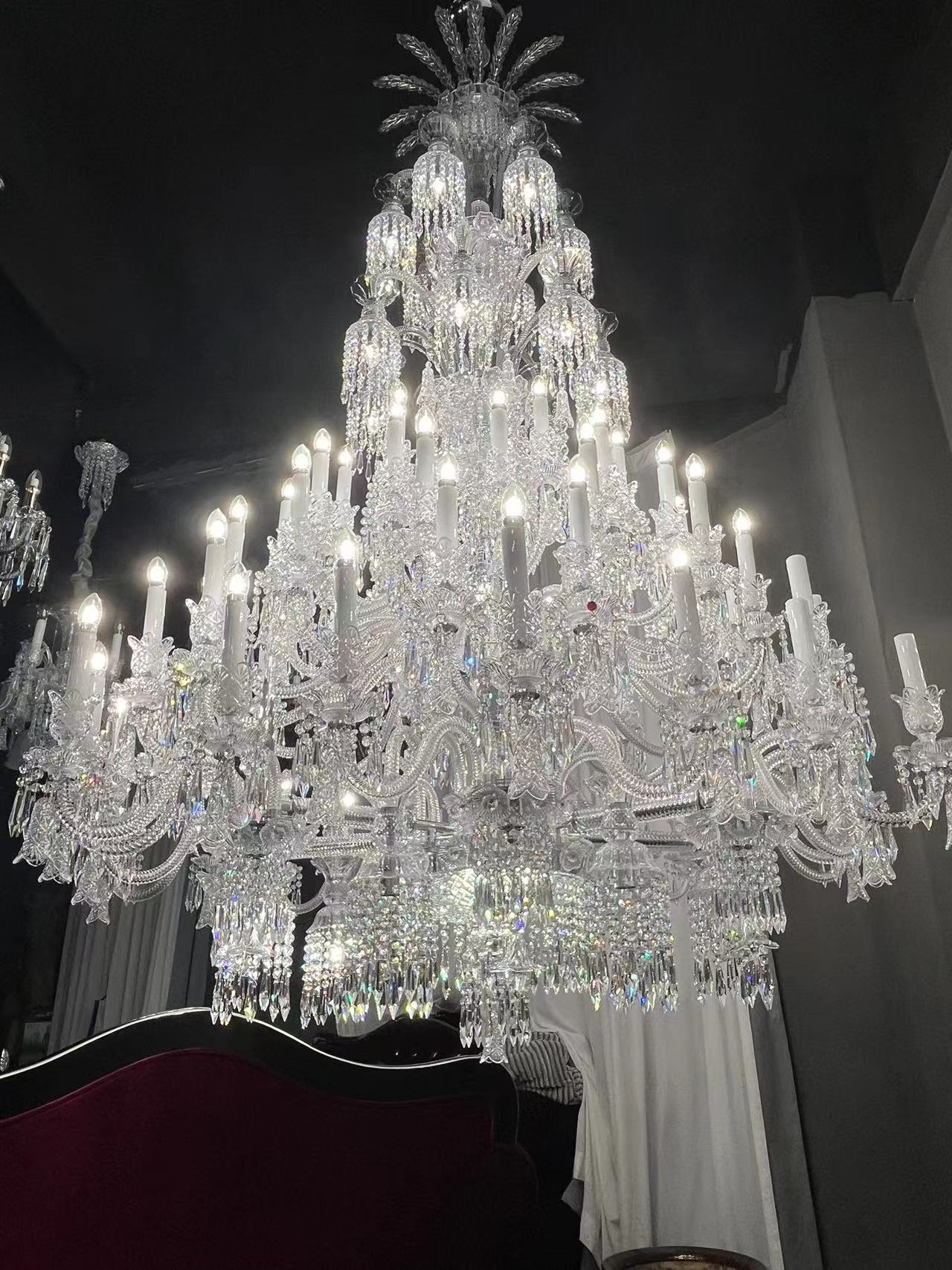73 lights baccarat bell crystsal chandelier - Image 6
