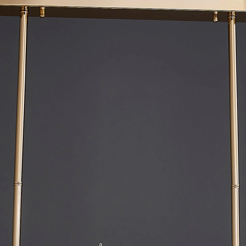 8141L Brass Glass  Chandelier - Image 6