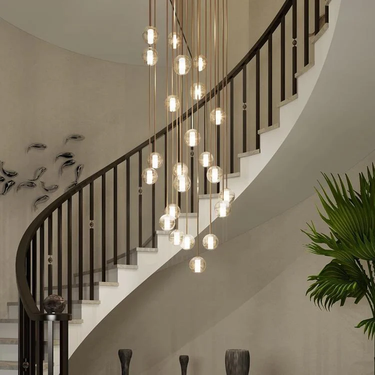 Adonis Suspension Water Drop Chandelier( 43-Light customized) - Image 10