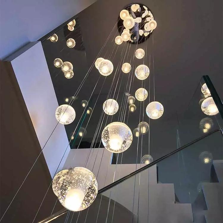 Adonis Suspension Water Drop Chandelier( 43-Light customized) - Image 4
