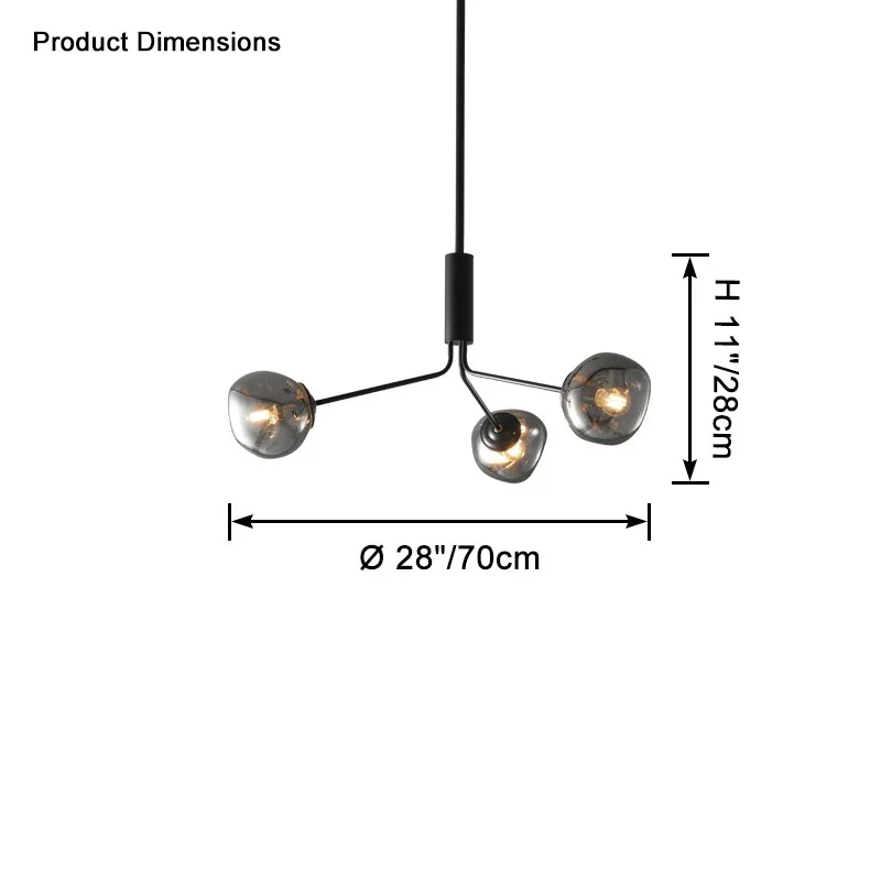 Afra Glass Chandelier - Image 15