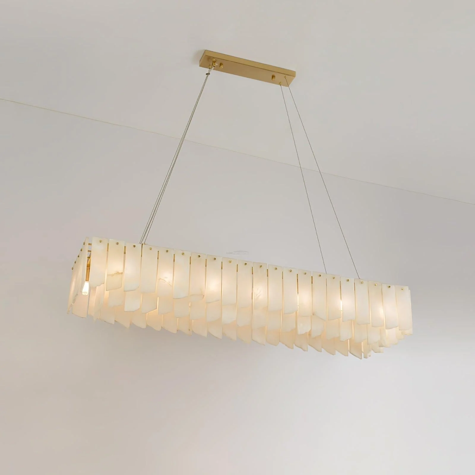 Alabaster Cascade Tiered Chandelier 27.6 - Image 10