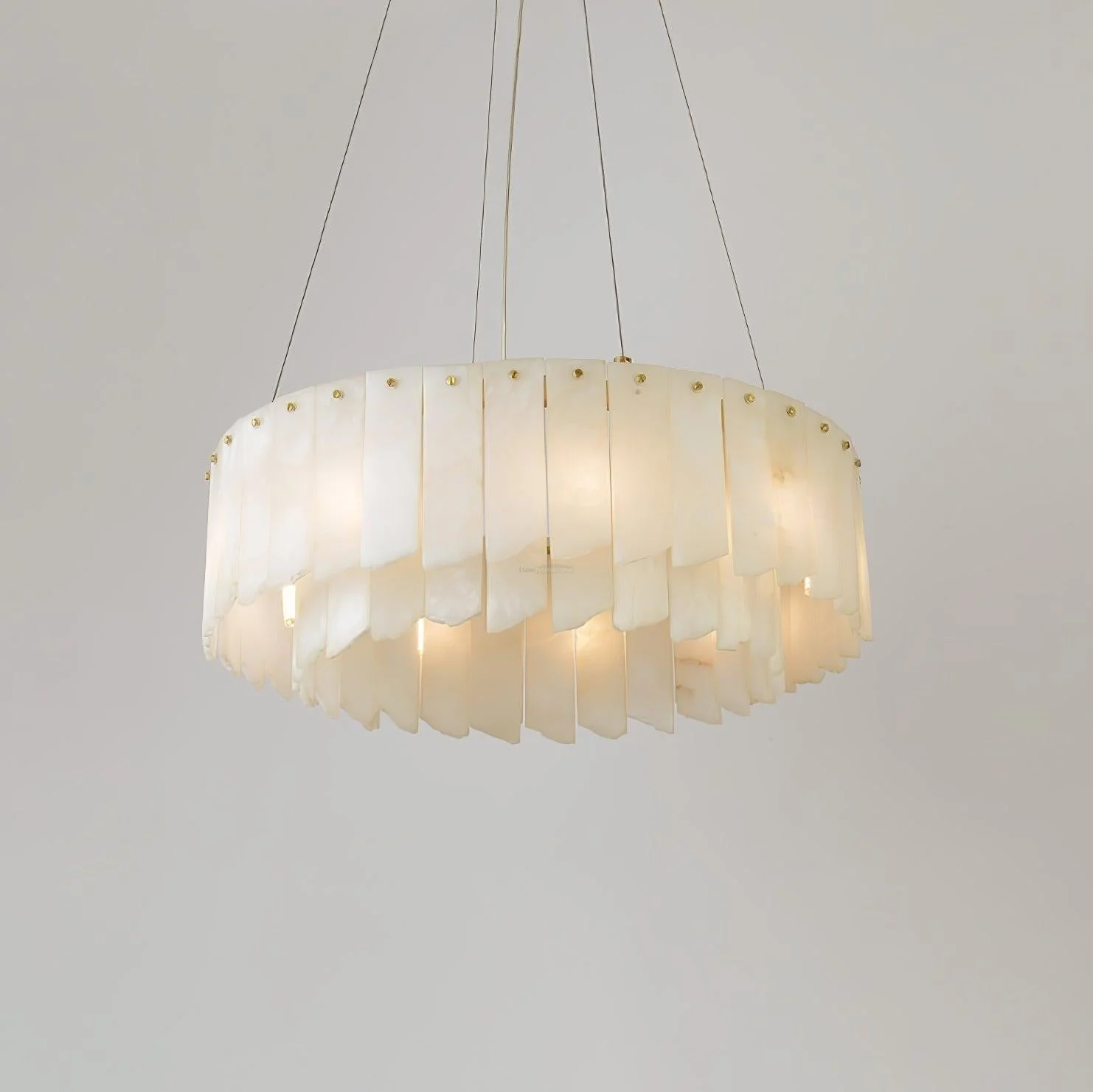 Alabaster Cascade Tiered Chandelier 27.6 - Image 11