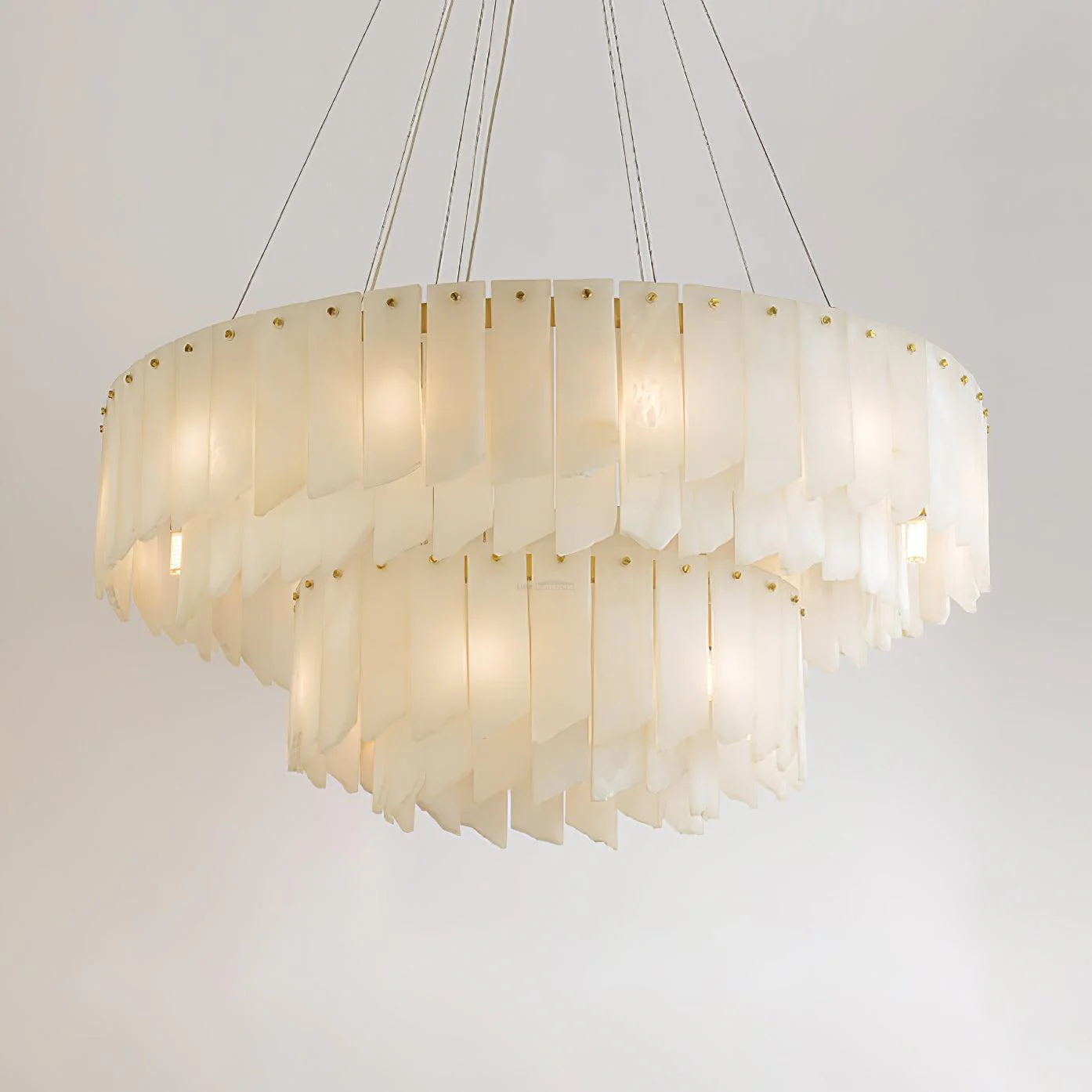 Alabaster Cascade Tiered Chandelier 27.6 - Image 15