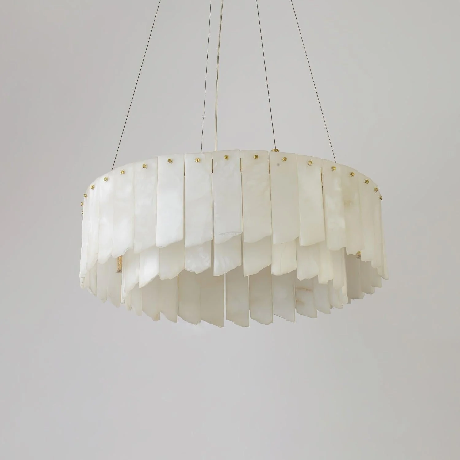 Alabaster Cascade Tiered Chandelier 27.6 - Image 2
