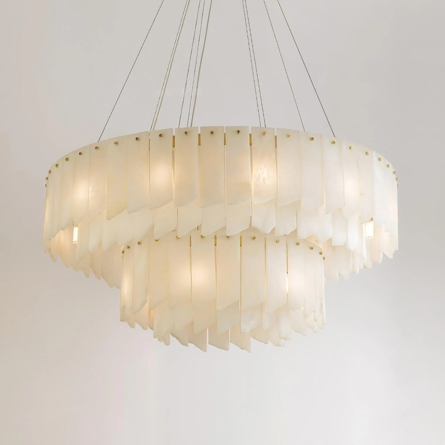 Alabaster Cascade Tiered Chandelier 27.6 - Image 22