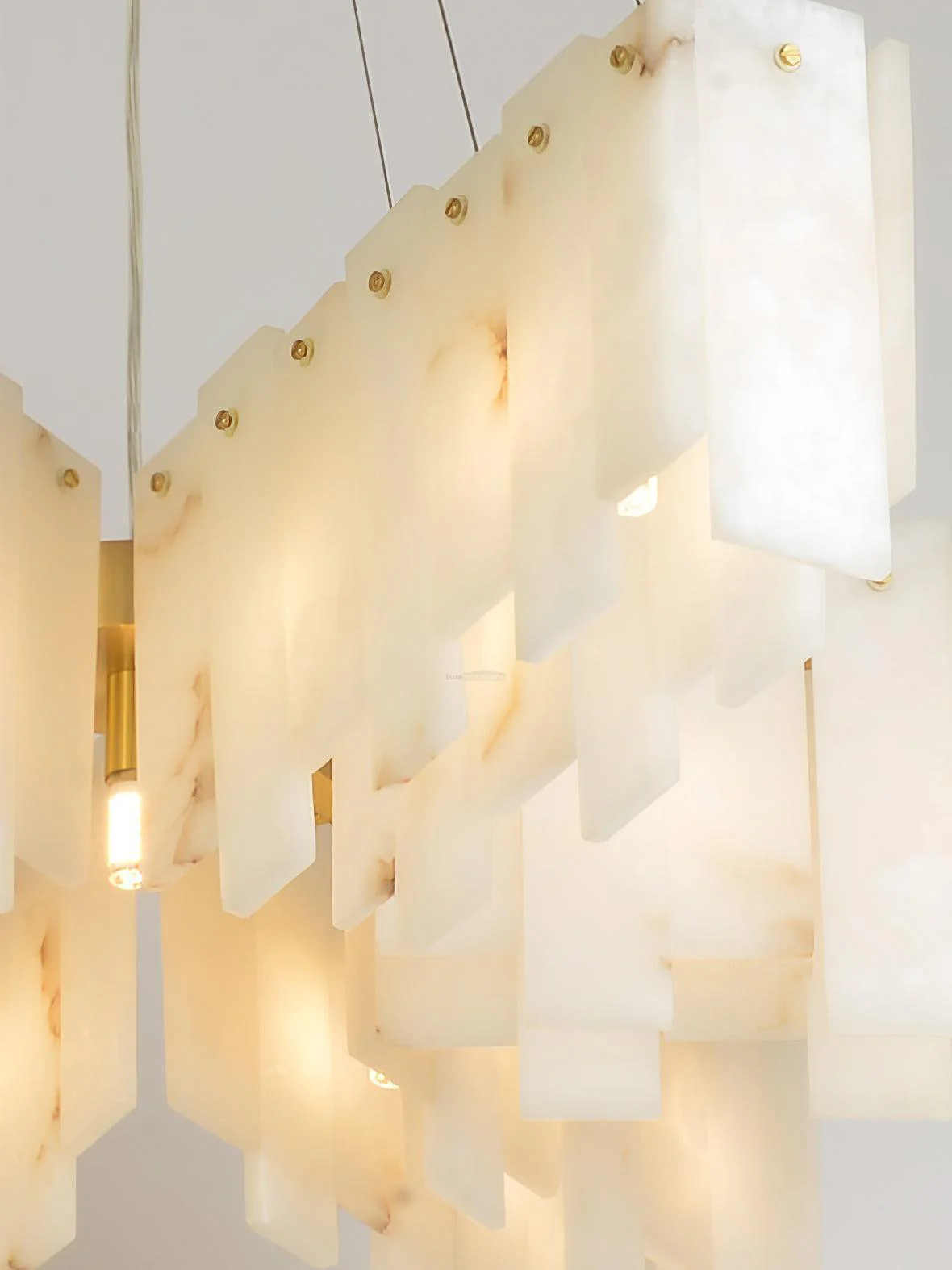 Alabaster Cascade Tiered Chandelier 27.6 - Image 5