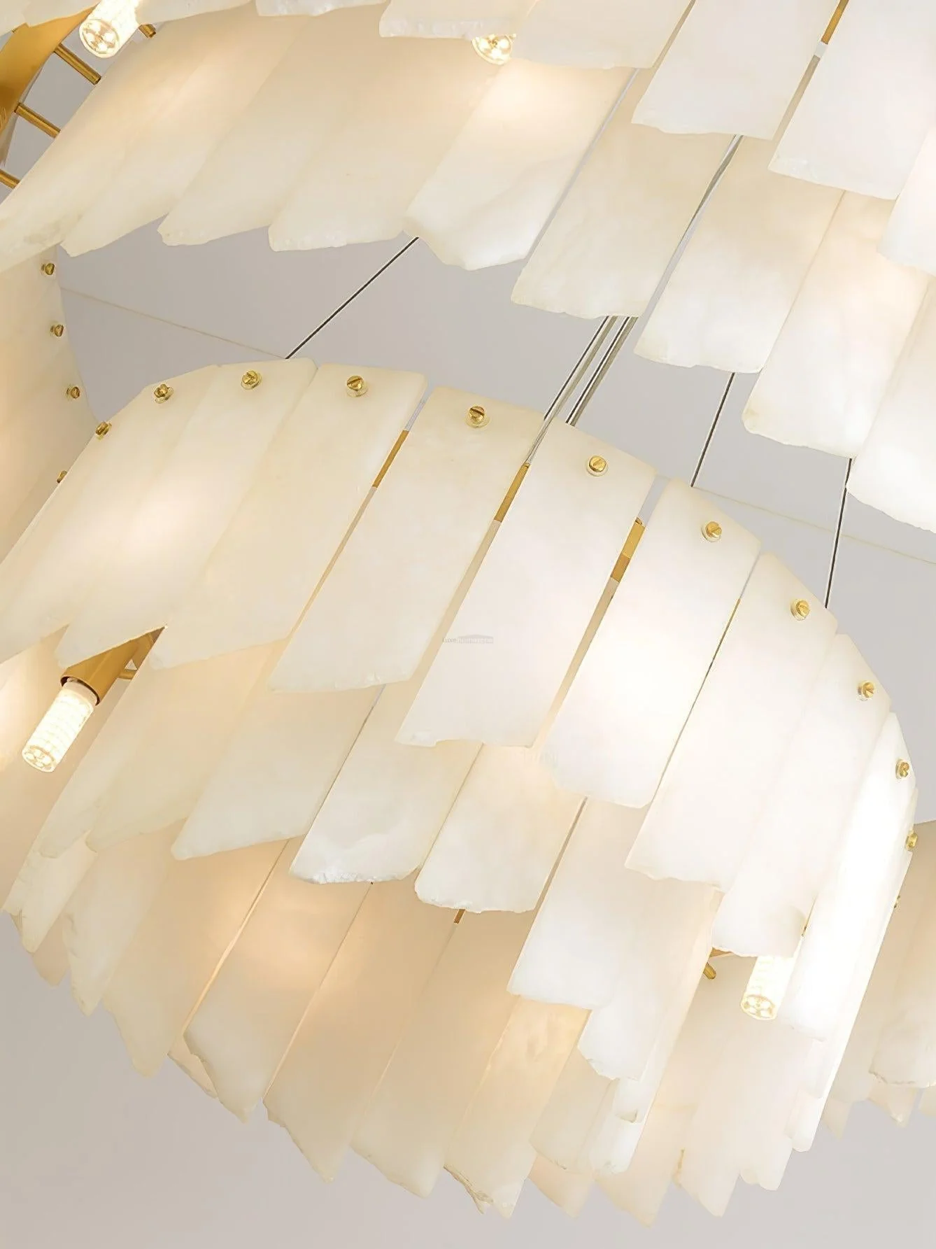 Alabaster Cascade Tiered Chandelier 27.6 - Image 7