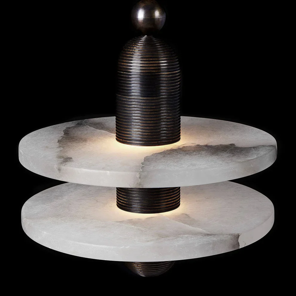 Alabaster Comet Pendant Lamp - Image 11