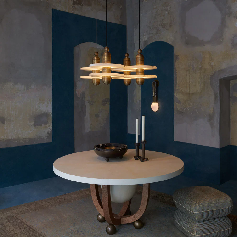 Alabaster Comet Pendant Lamp - Image 19
