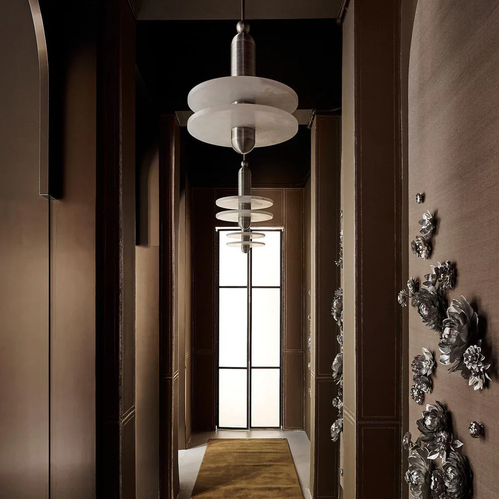 Alabaster Comet Pendant Lamp - Image 21