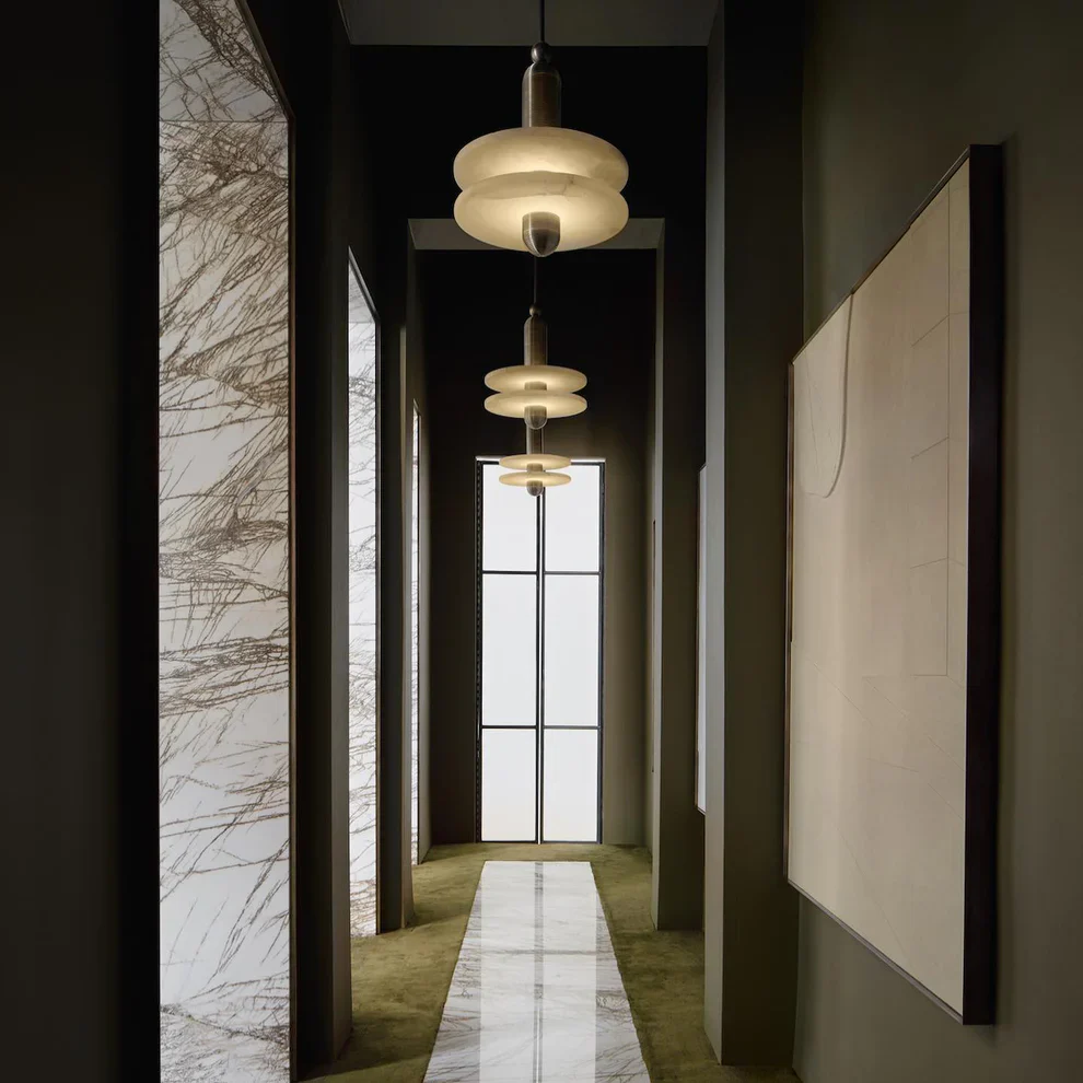Alabaster Comet Pendant Lamp - Image 24