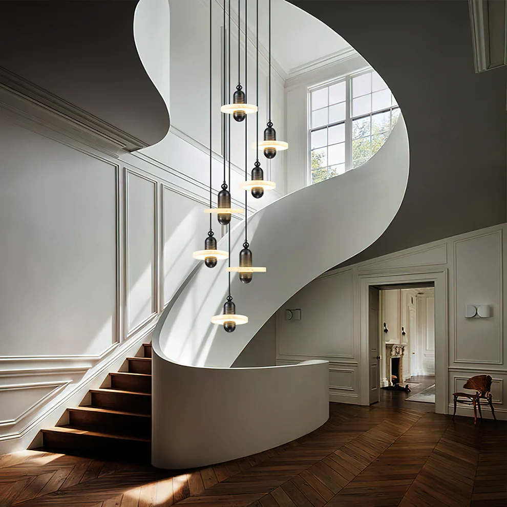Alabaster Comet Pendant Lamp - Image 28
