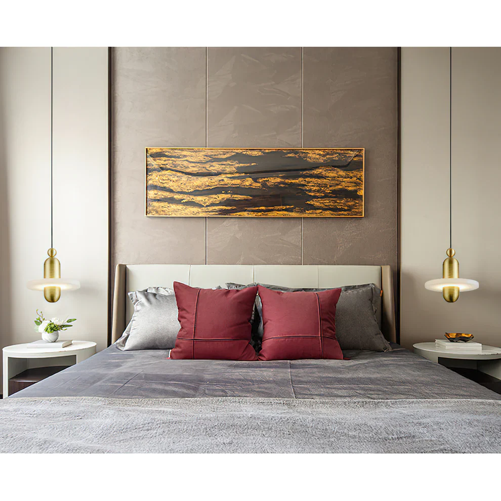 Alabaster Comet Pendant Lamp - Image 8