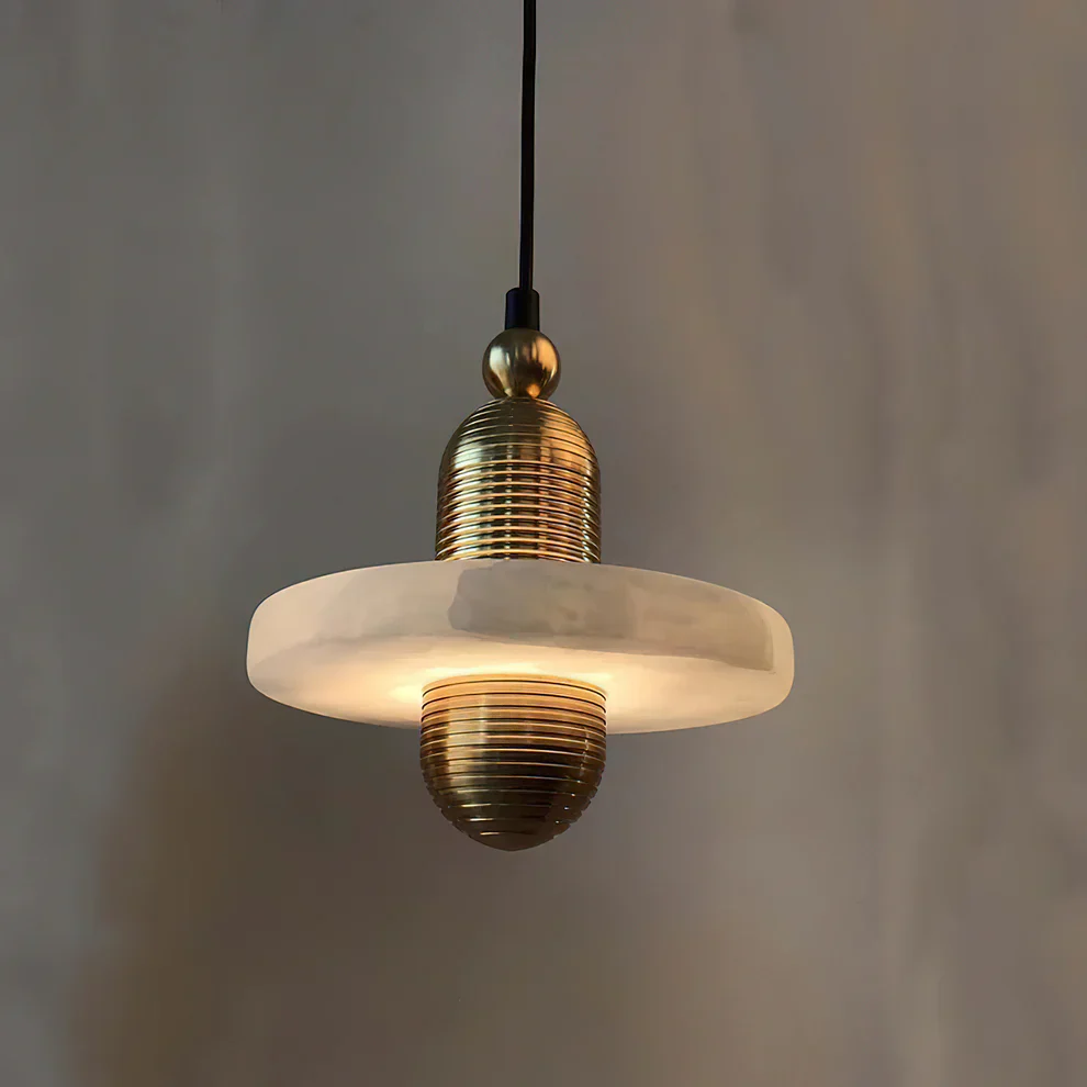 Alabaster Comet Pendant Lamp - Image 9