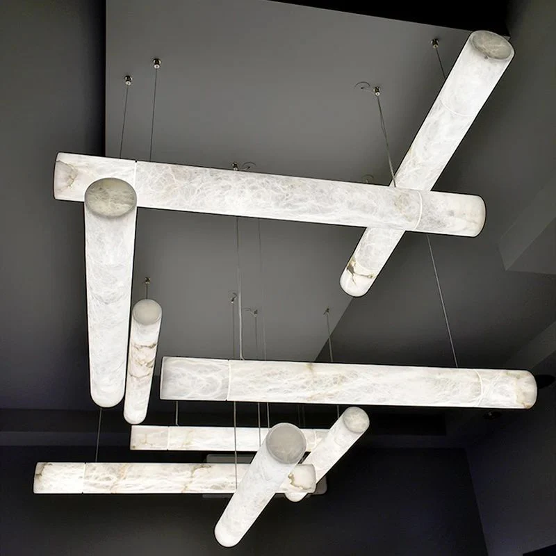 Merlin Labster Cylindrical De Chandelier 47’‘L - Image 4