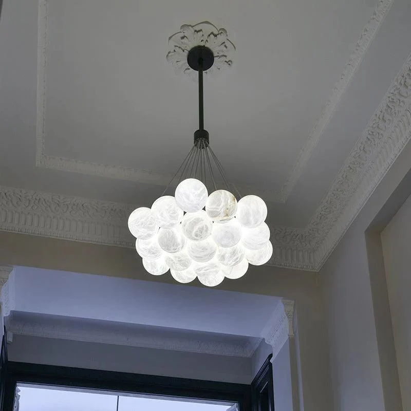 Alabaster Global Ceiling Chandelier - Image 4
