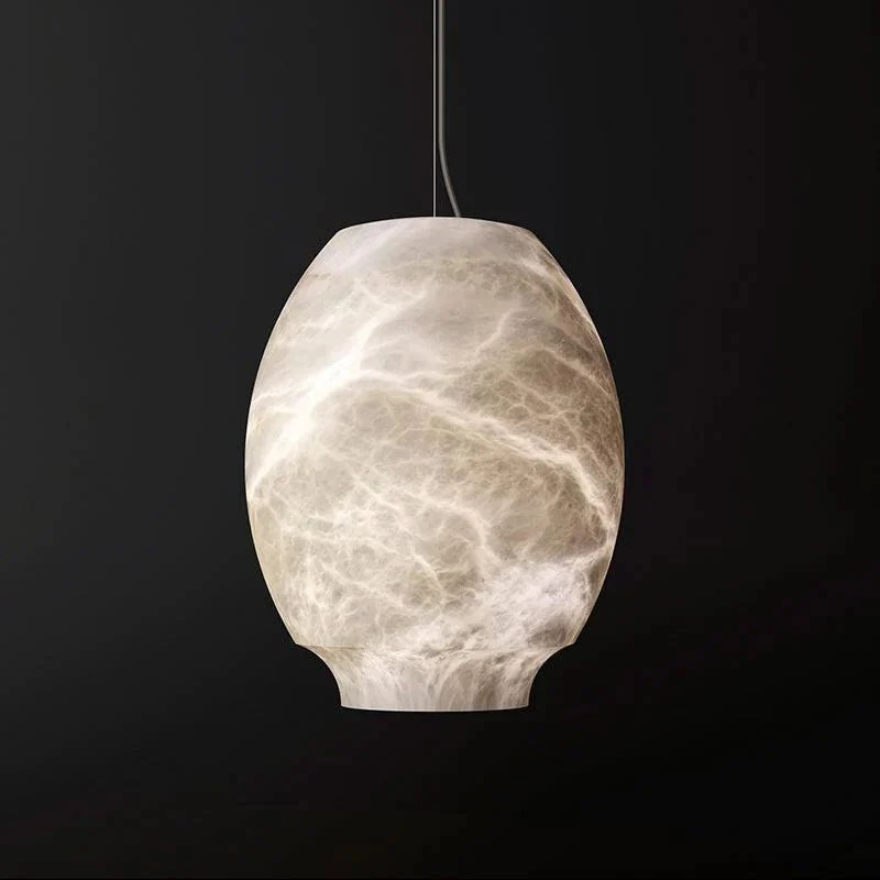 Alabaster Lantern Pendant - Image 4