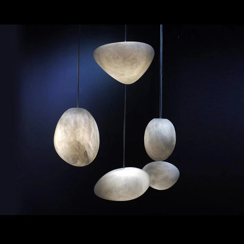 Alabaster Natural Stone Pendant light - Image 2