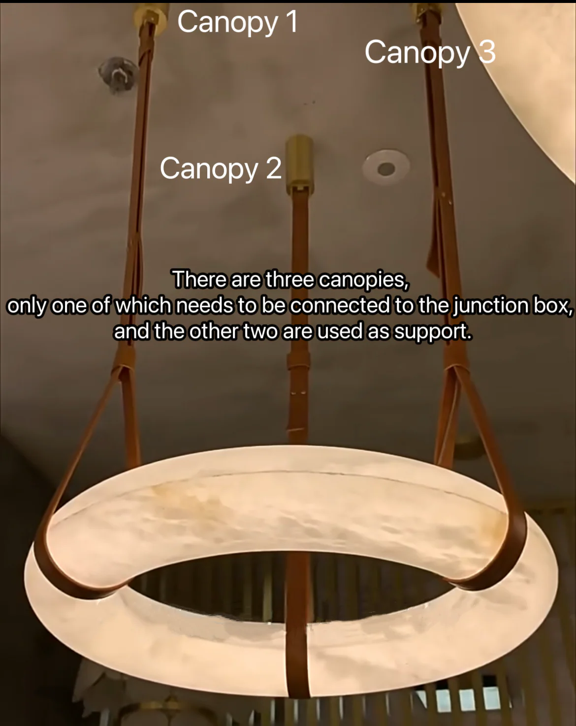Glacera Alabaster Lorry Oslo Art Chandelier 8 Size - Image 6