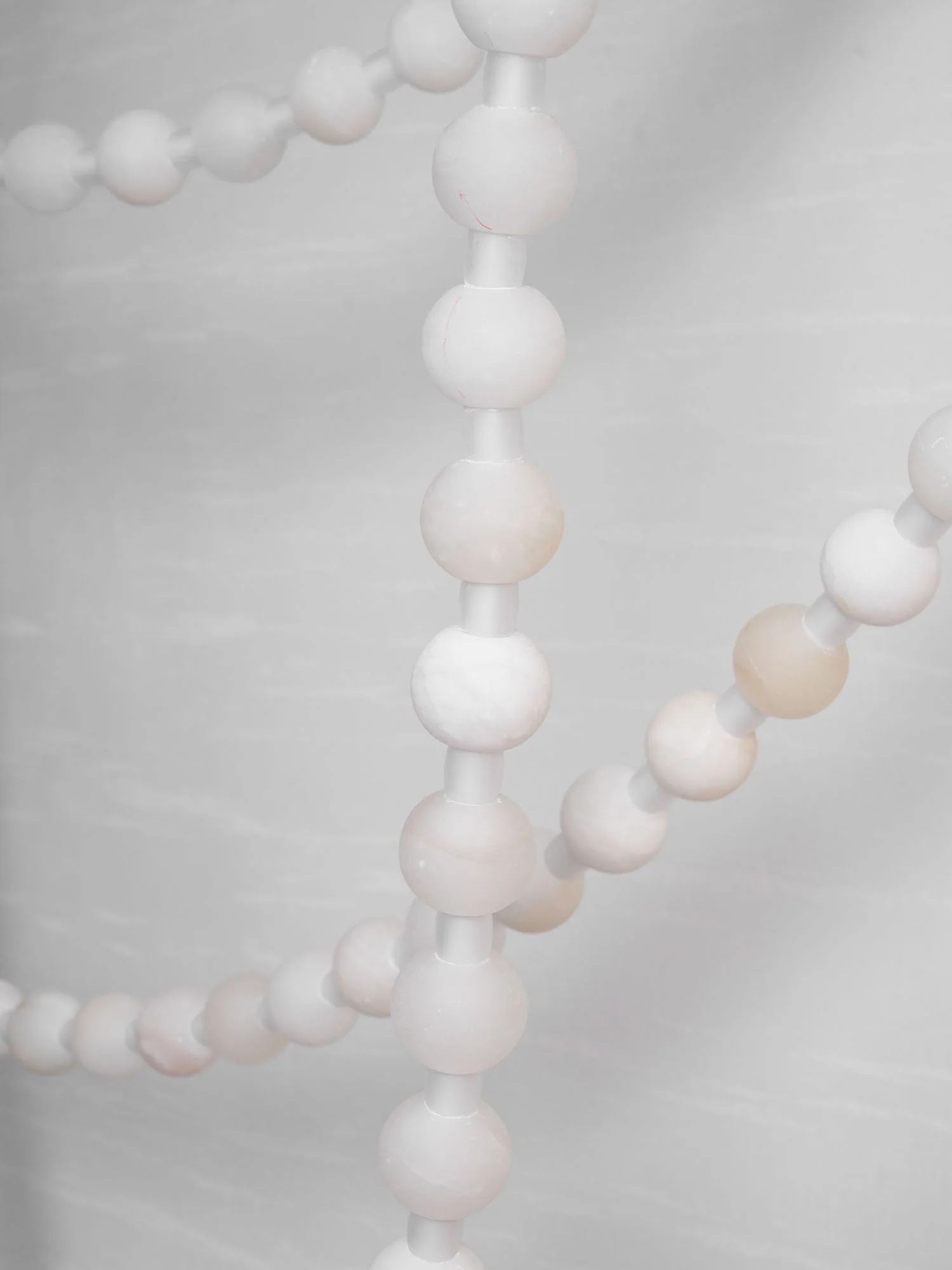 Alabaster Pearl Necklace Chandelier - Image 17