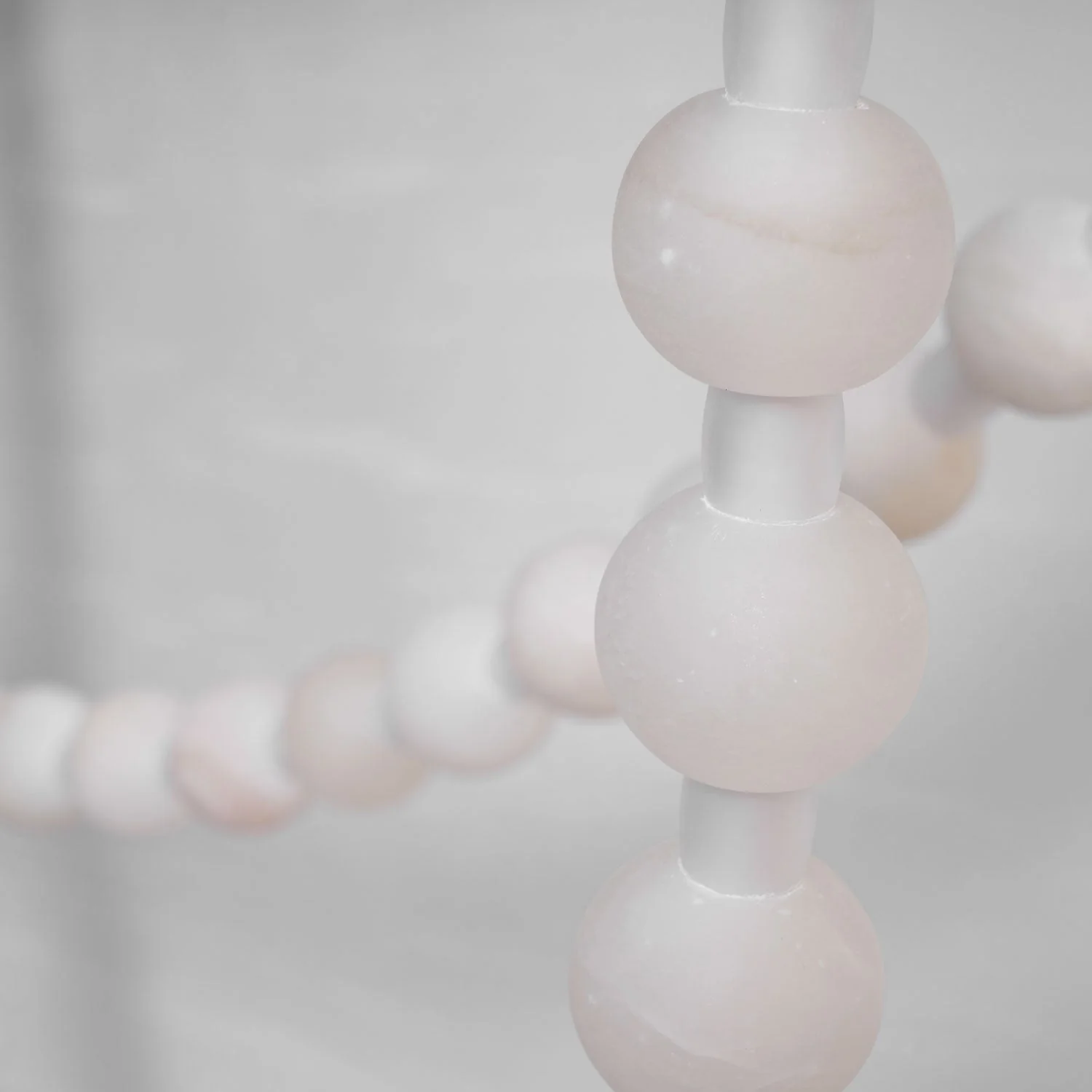 Alabaster Pearl Necklace Chandelier - Image 18