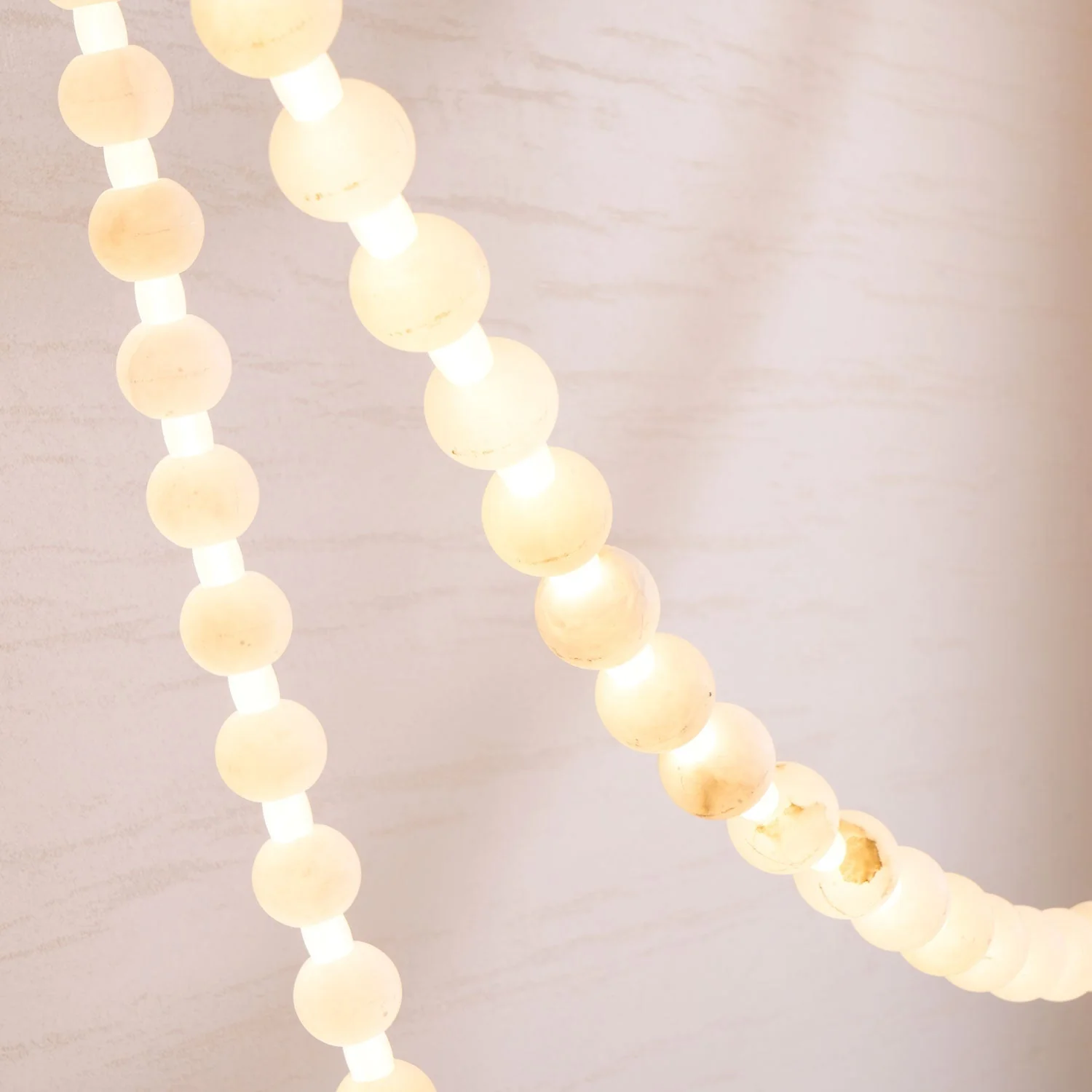 Alabaster Pearl Necklace Chandelier - Image 30
