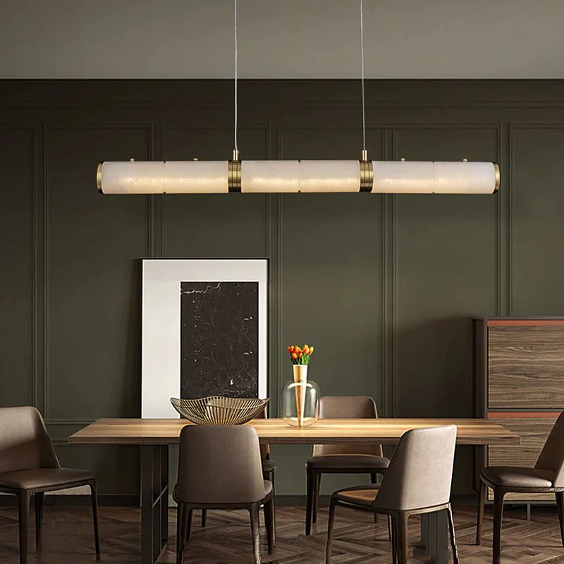 Merlin Labster Pillar Linear Kitchen Chandelier - Image 2