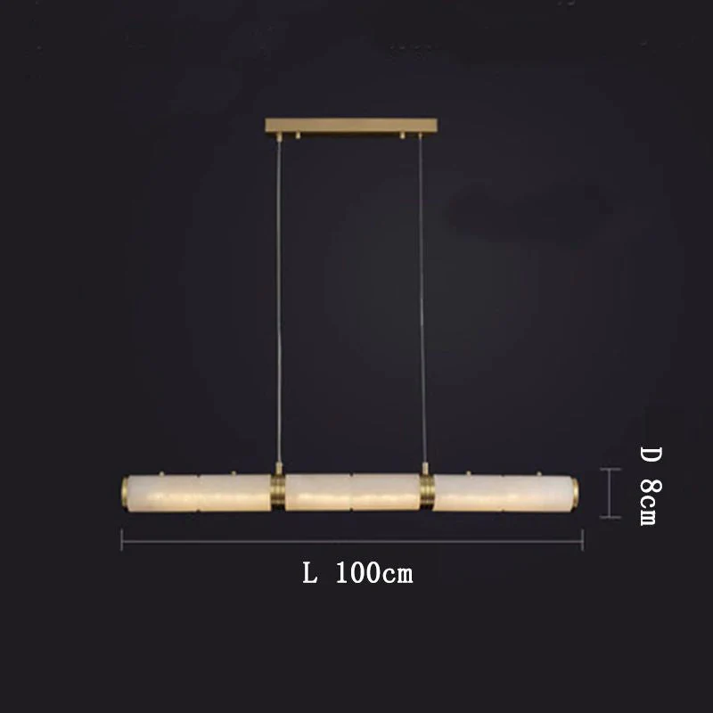 Merlin Labster Pillar Linear Kitchen Chandelier - Image 3