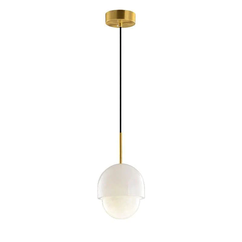 Alabaster Simple Bedside Pendant Light - Image 5