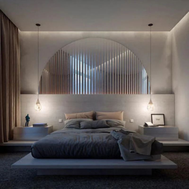 Alabaster Modern Teardrop Single Pendant Light - Image 8