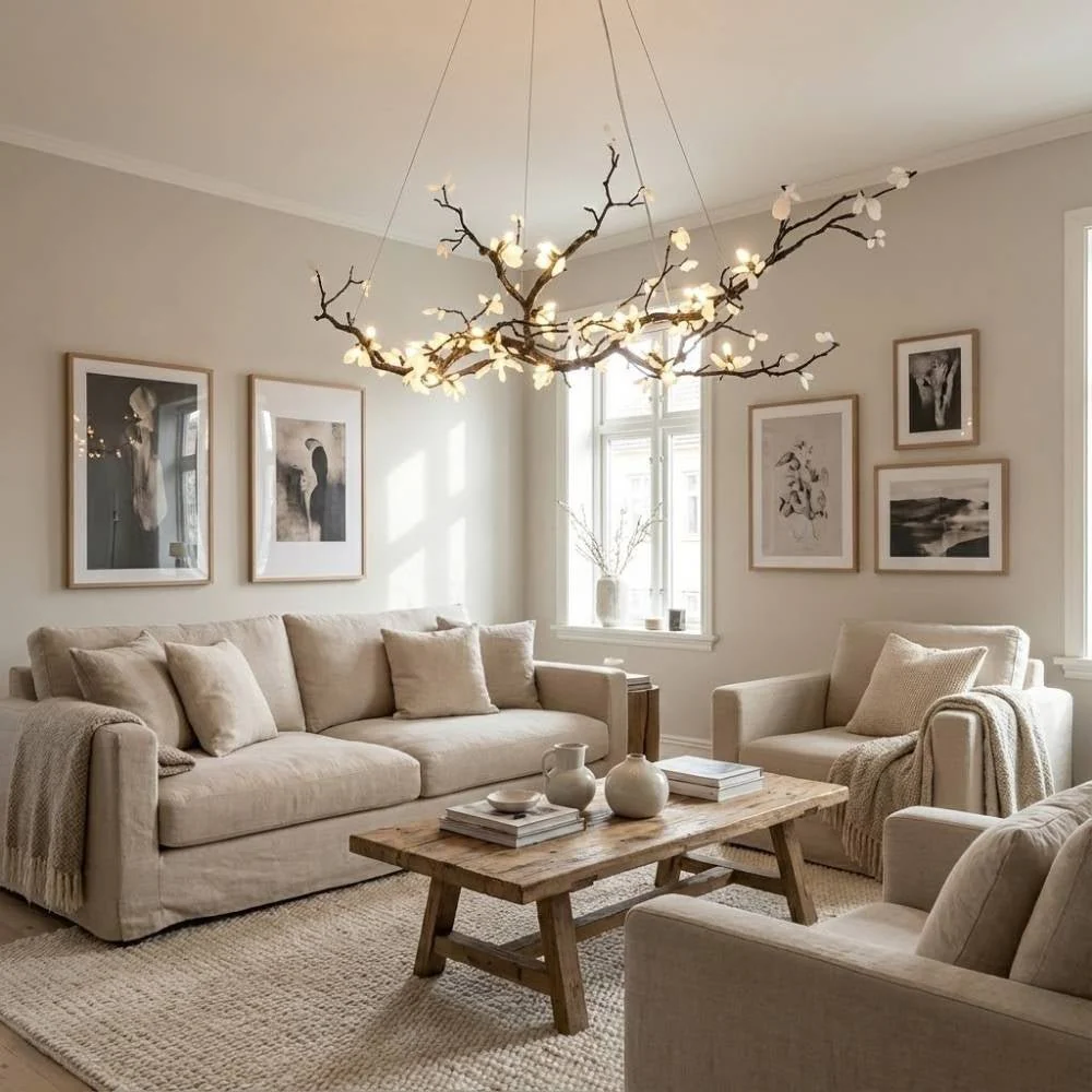 Alba Tree Branch Chandelier - Image 3