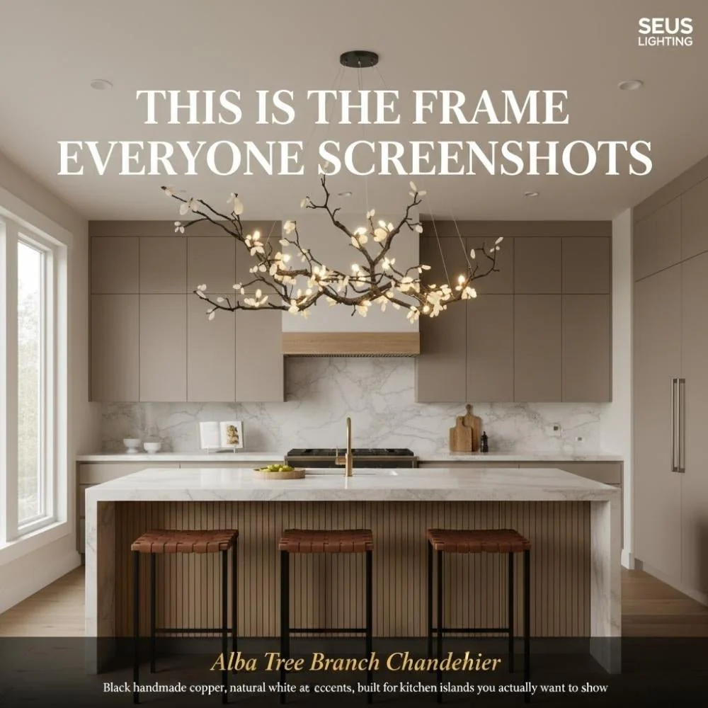 Alba Tree Branch Chandelier - Image 6