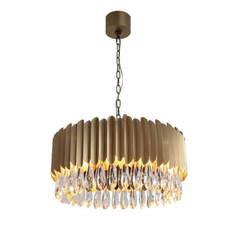 Walter Tiered Round Crystal Chandelier - Image 6