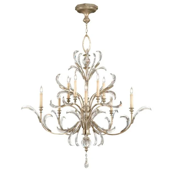 Alice Candle Round 2-Tier Chandelier 56" - Image 10
